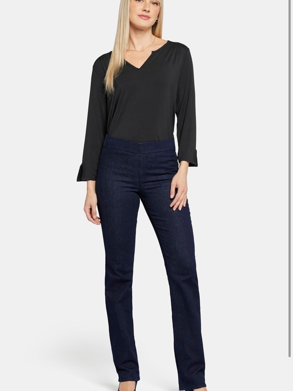 Pull-On Marilyn Straight Jeans - Effortless Comfort and Style 1377/12-1 - Picture 2 of 7